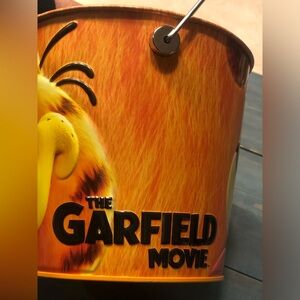 The Garfield Movie Official Popcorn Bucket.